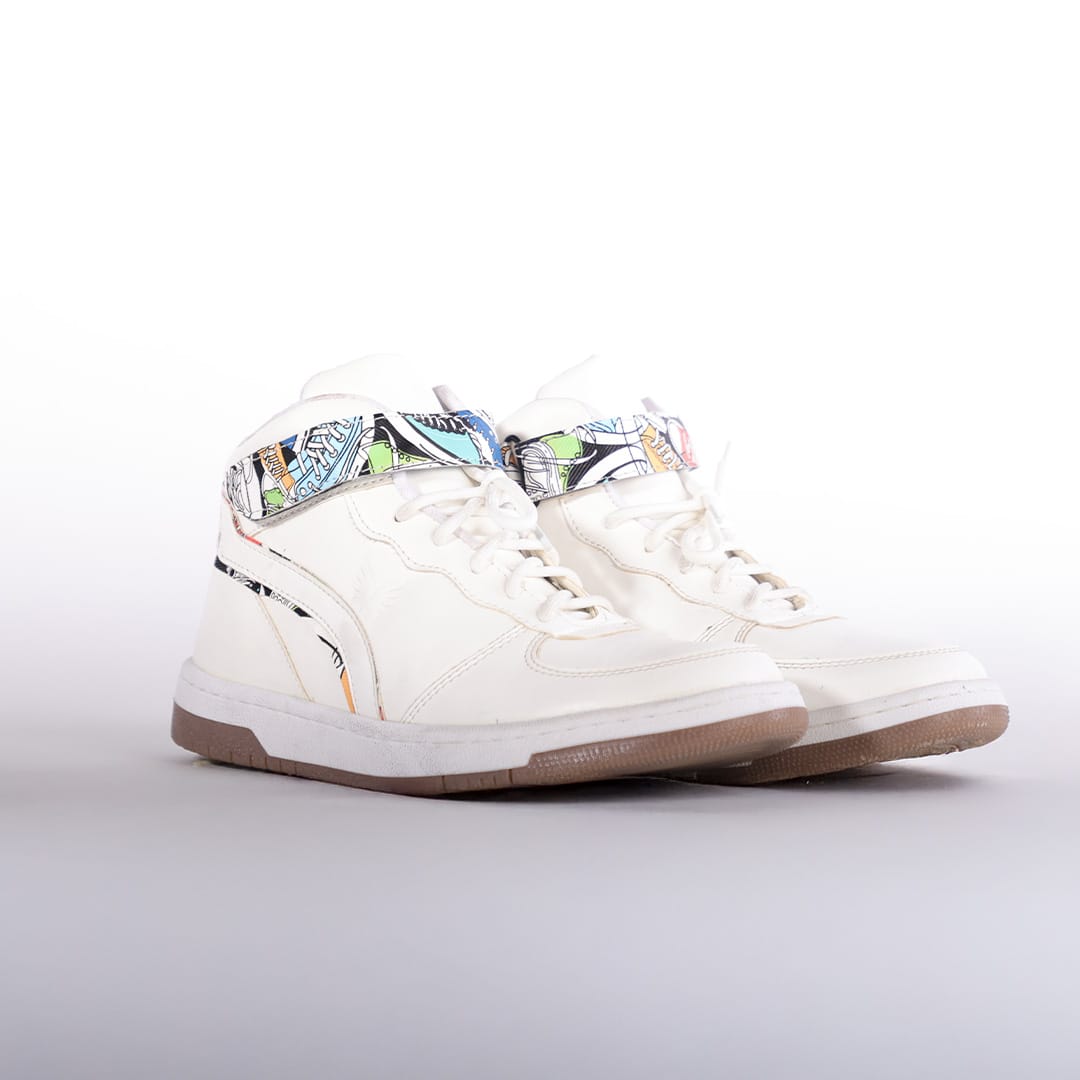 White  Cartoon Shoes