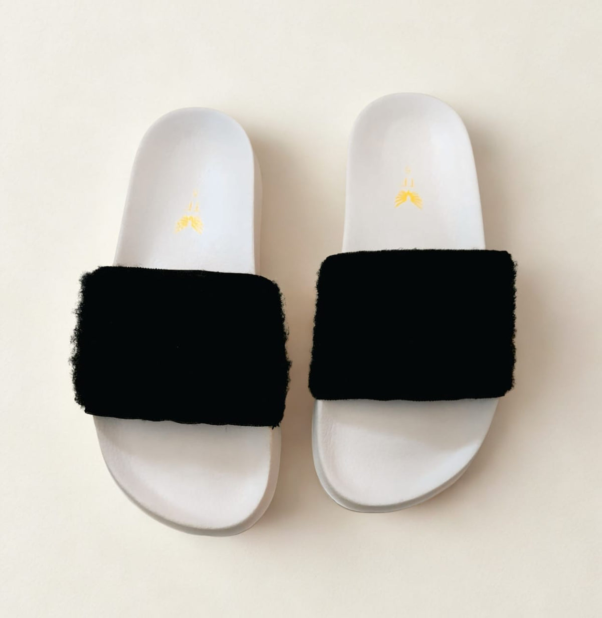 Plain white Flip Flop " BASE "