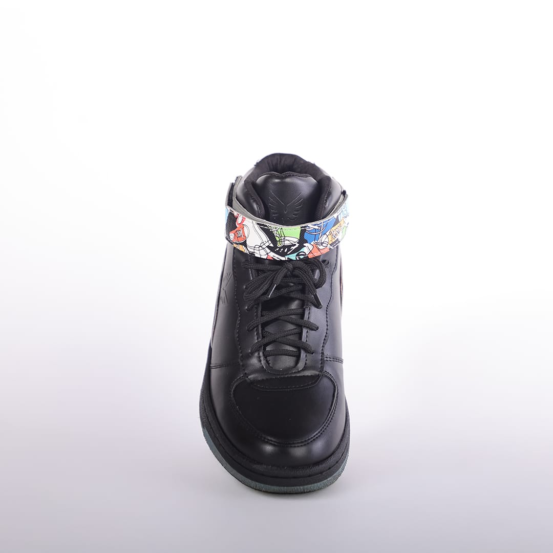 Black Cartoon Sneakers