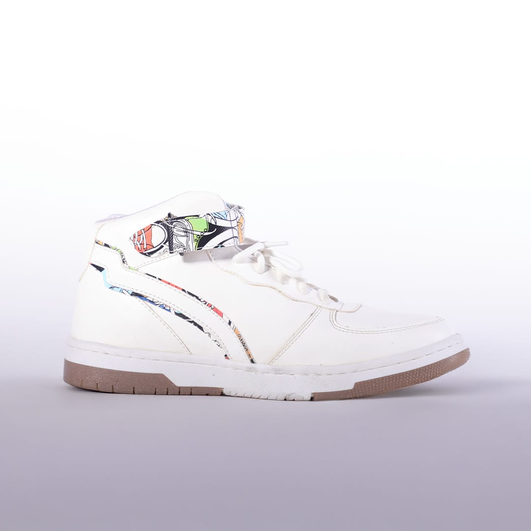 White  Cartoon Shoes